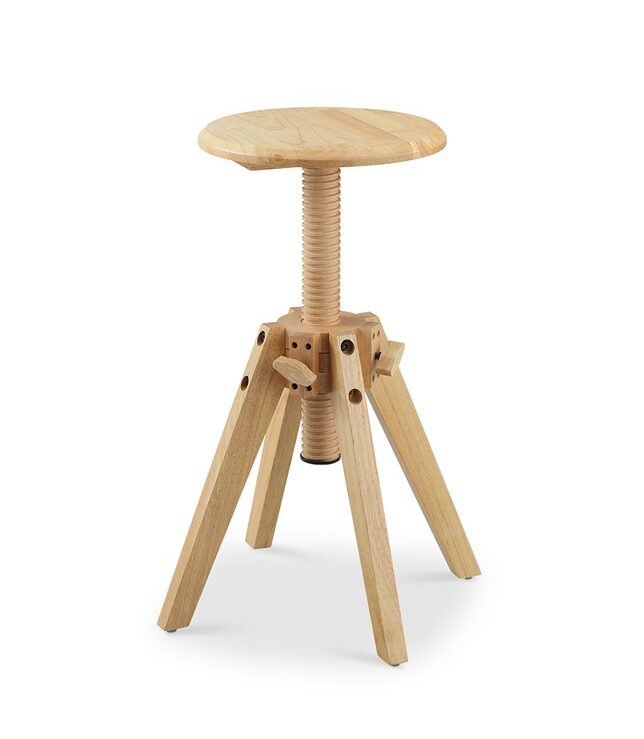 adjustable round stool