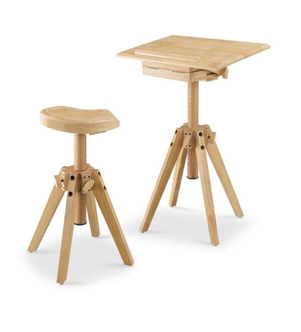 Adjustable Saddle Stool - Image 6