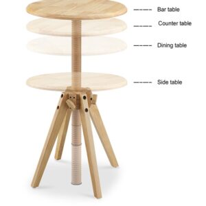 Adjustable Round Table