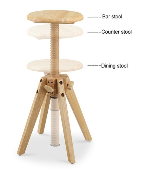 Adjustable Round Stool